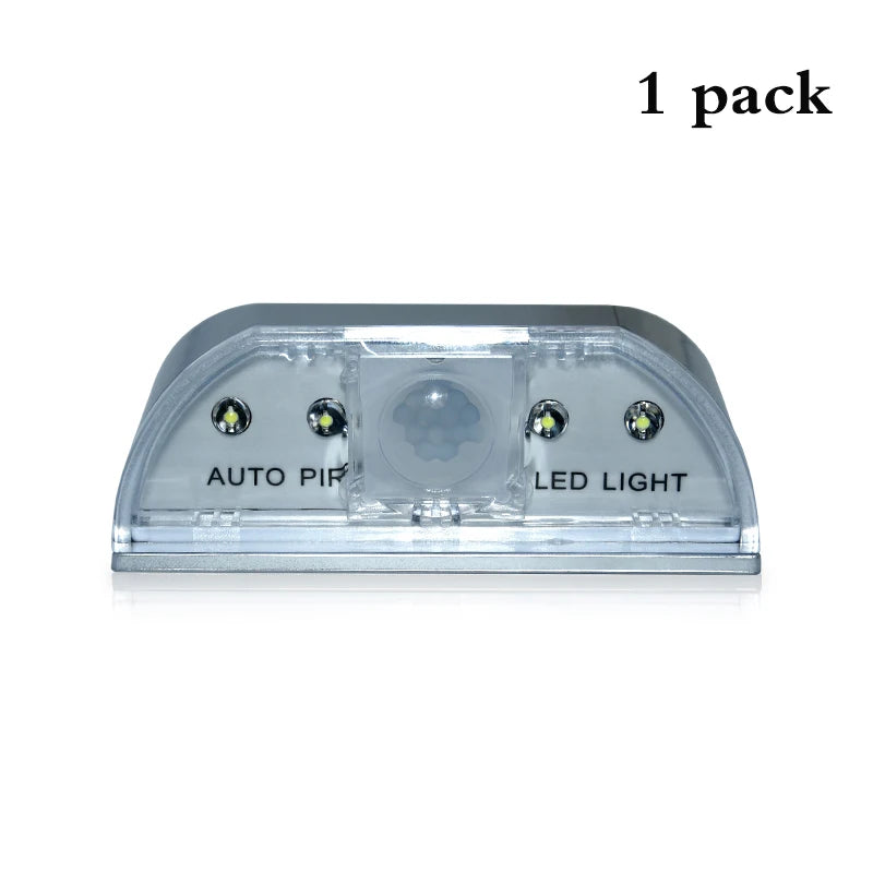 LED Door Lock Lamp Motion Sensor Intelligent Detector Lamp Keyhole Kitchen Stairway Cabinet Light Home Wall Lamp