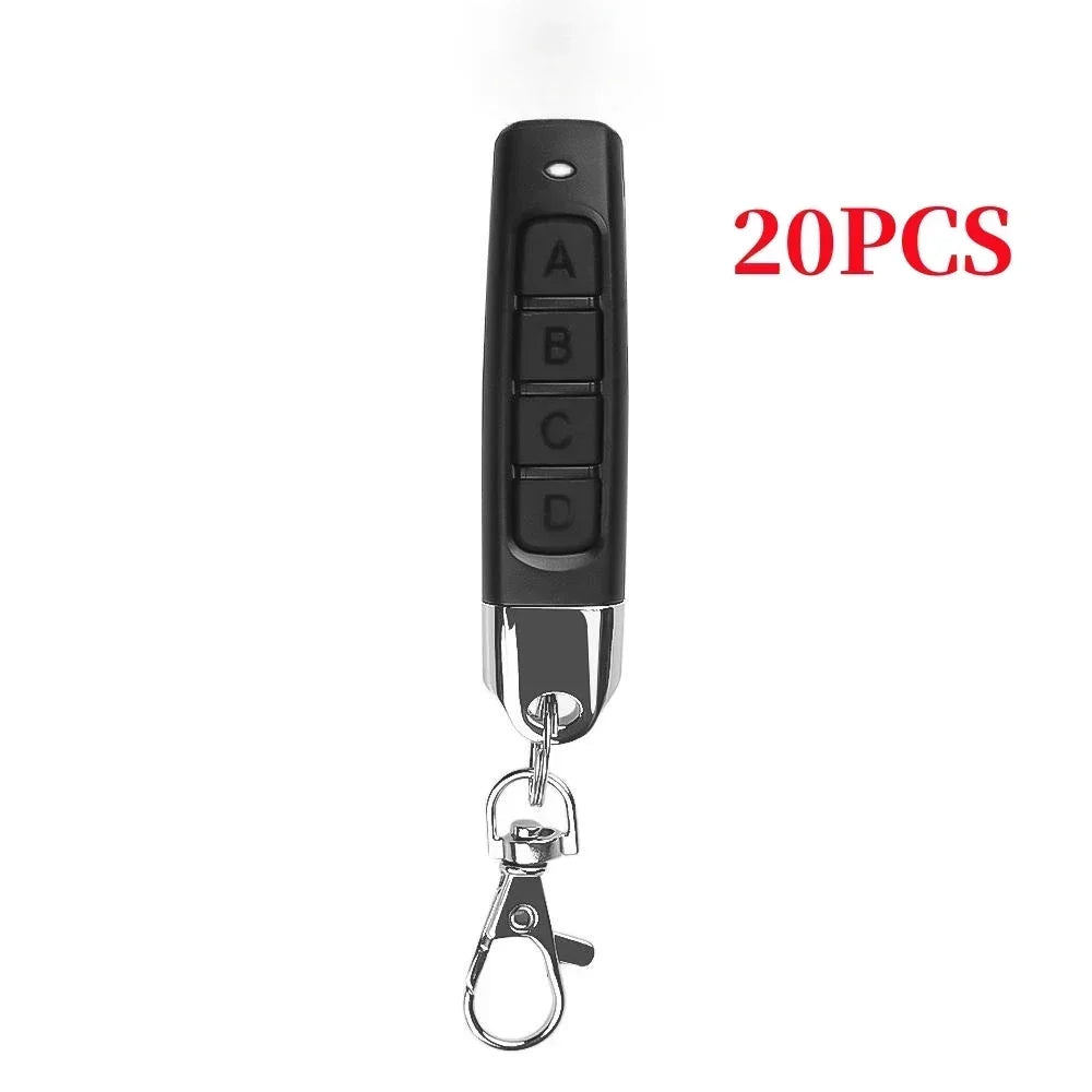 1-50PCS 433mhz Remote Control Duplicator Universal Remote key Copy Clone Replacement Garage Door Keychain RF 433Mhz Transmitter