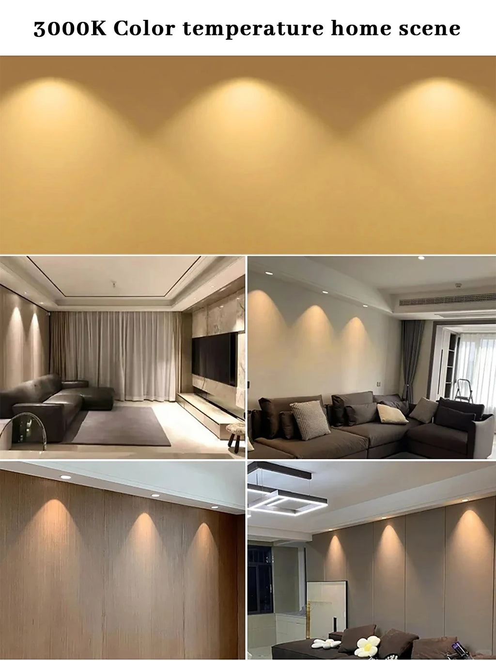 5/8/10/12pcs Dimmable GU10 Led Spotlight 220V Warm light 3000K 4000K 6000K Dimming Bulb Replace 50W halogen lamp home derection