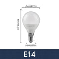12Pack Lámpara Led Bulb E14 E27 B22 Energy Saving Globe Bulb Lamp 220V 3W 5W 6W 7W Led Warm Cold Light for Living Room Bedroom