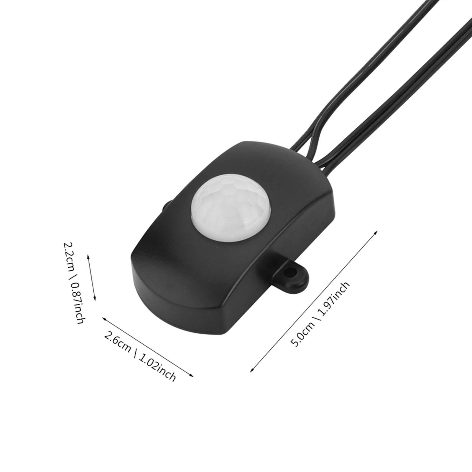 2A 5-24V Mini PIR Motion Sensor Auto Switch USB Interface for LED Strip Light Home Security Energy Saving Light
