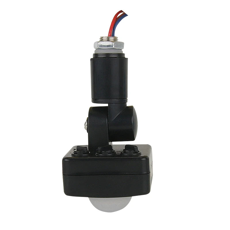 12V Motion Sensor 220V/110V PIR Movement Detector Automatic Infrared Wall Mount Timer Outdoor 24V LED Motion Sensor Light Switch
