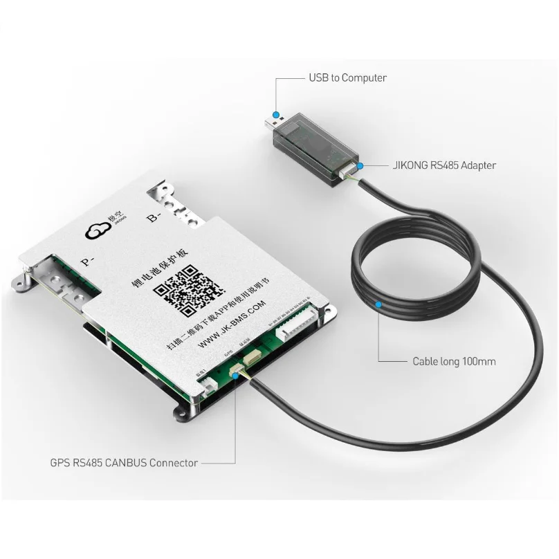 JK BMS Display 3.2 Inch 4.3 Inch LCD Touch Screen Monitor Intelligent Battery Indicator For All JIKONG Smart BMS