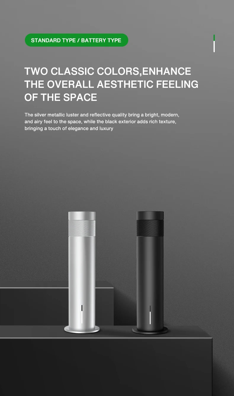 200m³ Smart Electric Essential Oil Diffuser Smell Distributor Fragrance Diffuser Waterless Scent Air Freshener for Home Hotel