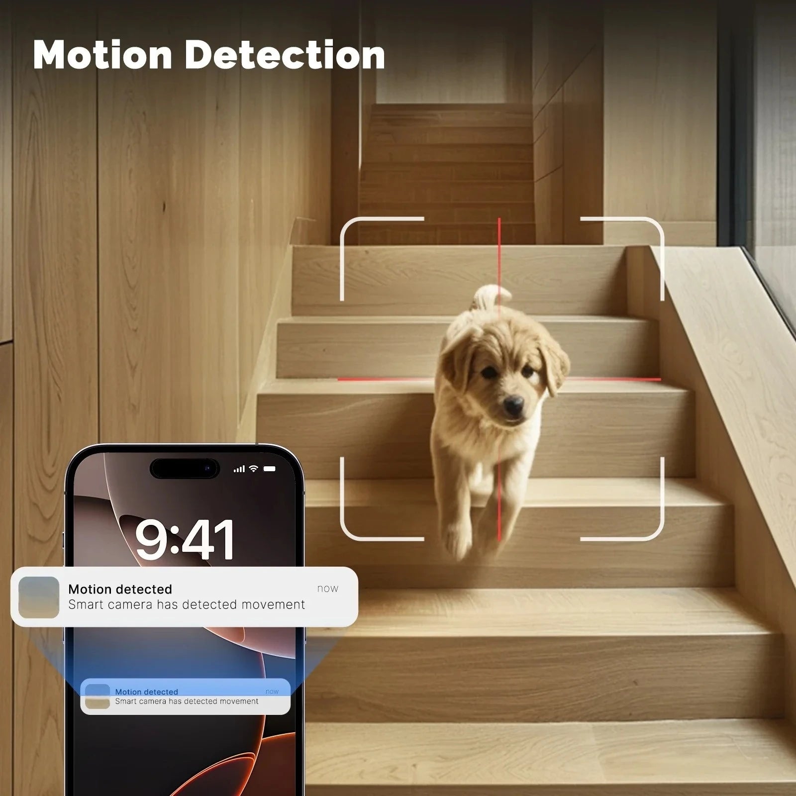 YOOSEE 8MP Indoor Smart WiFi Camera Dual Lens IP Camera Color Night Vision Two-Way Audio Security CCTV Surveillance Baby Monitor