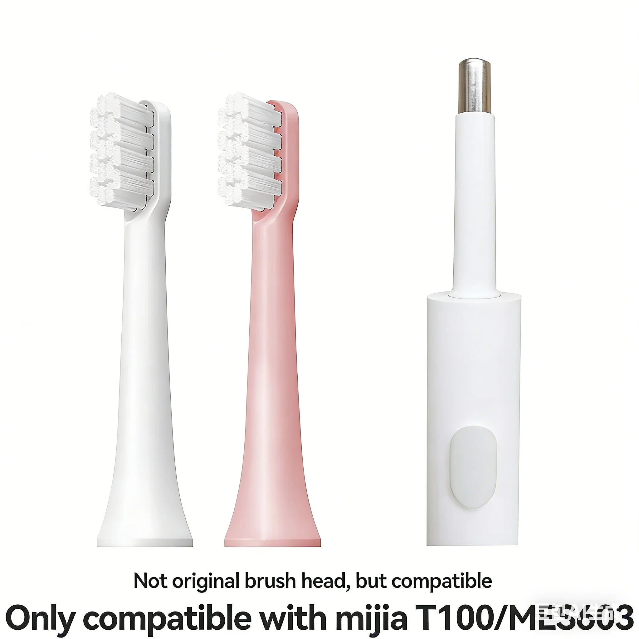 6/12Pcs Replacement Brush Heads For  MIJIA T100 Mes603 Electric Toothbrush Vacuum DuPont Soft Bristle Suitable Nozzles