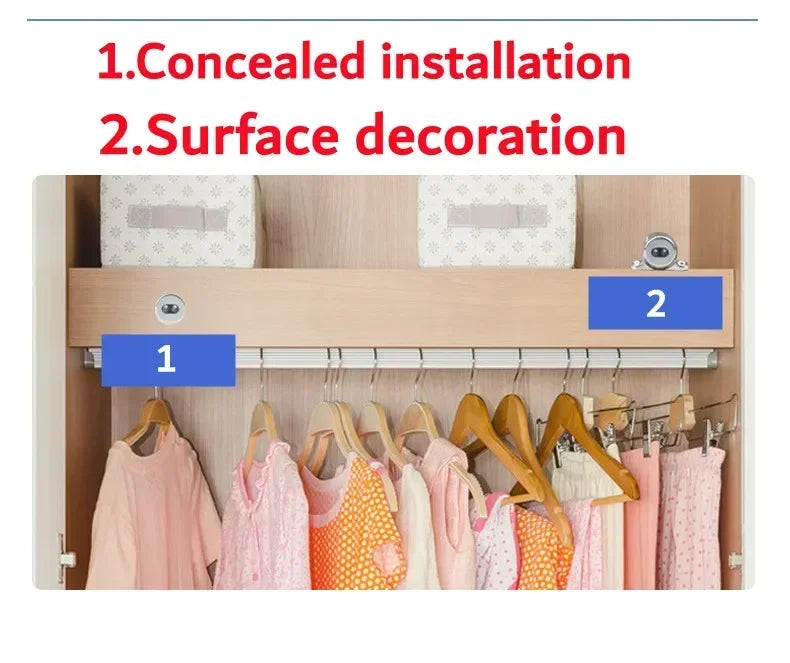 PIR Motion Sensor Touch sensor switch Hand Sweep Switch 5A 12V-24V Hand Wave Scan Smart LED Closet light/Wardrobe lamp