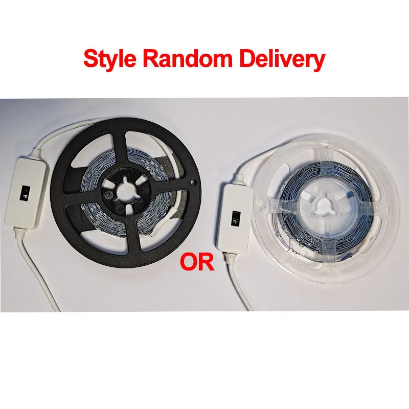 1M DC 5V Night Lights Lamp USB Gesture Sensor Dimmable 60 LEDs/m Strip Lights TV Backlight Kitchen Hand Sweep Waving Tape Diode