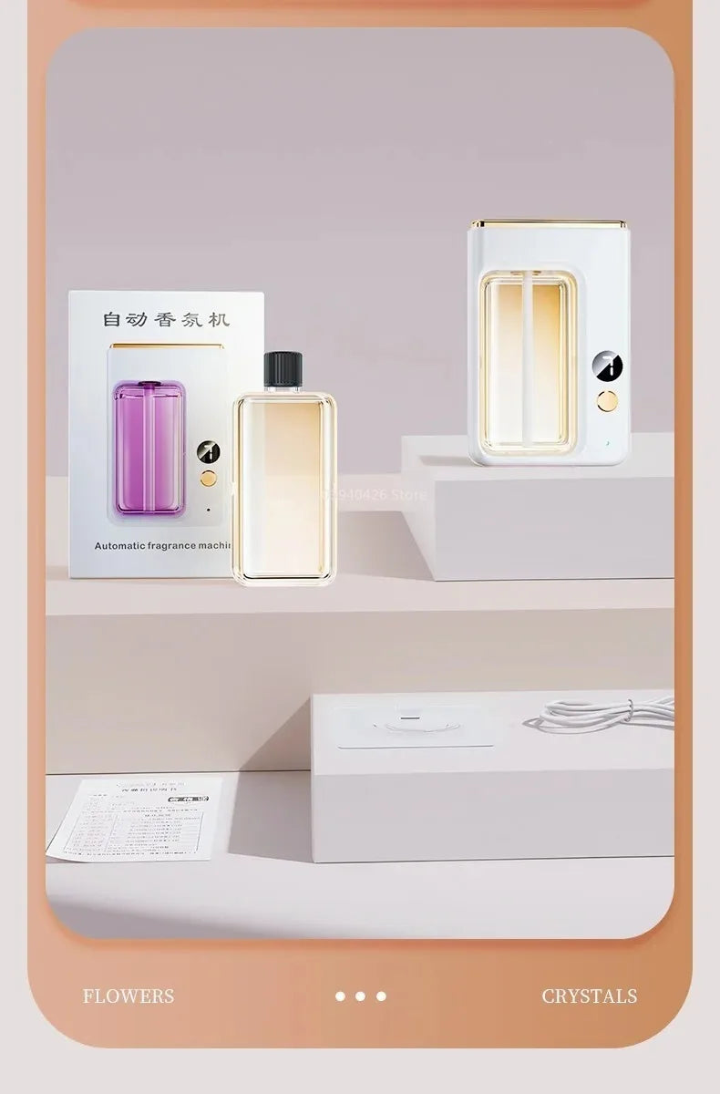 7-Speed Adjustable Digital Display Aromatherapy Diffuser Jasmine Shangri-La Hilton Scent Deodorant for Bedroom Office Toilet