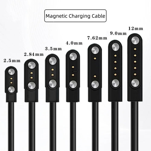 2Pin 4Pin 5Pin Magnetic Charging Cable USB Dock Charger Power Adapter For Smart Watch Juicer Thermo Cup Earphones Beauty Devices