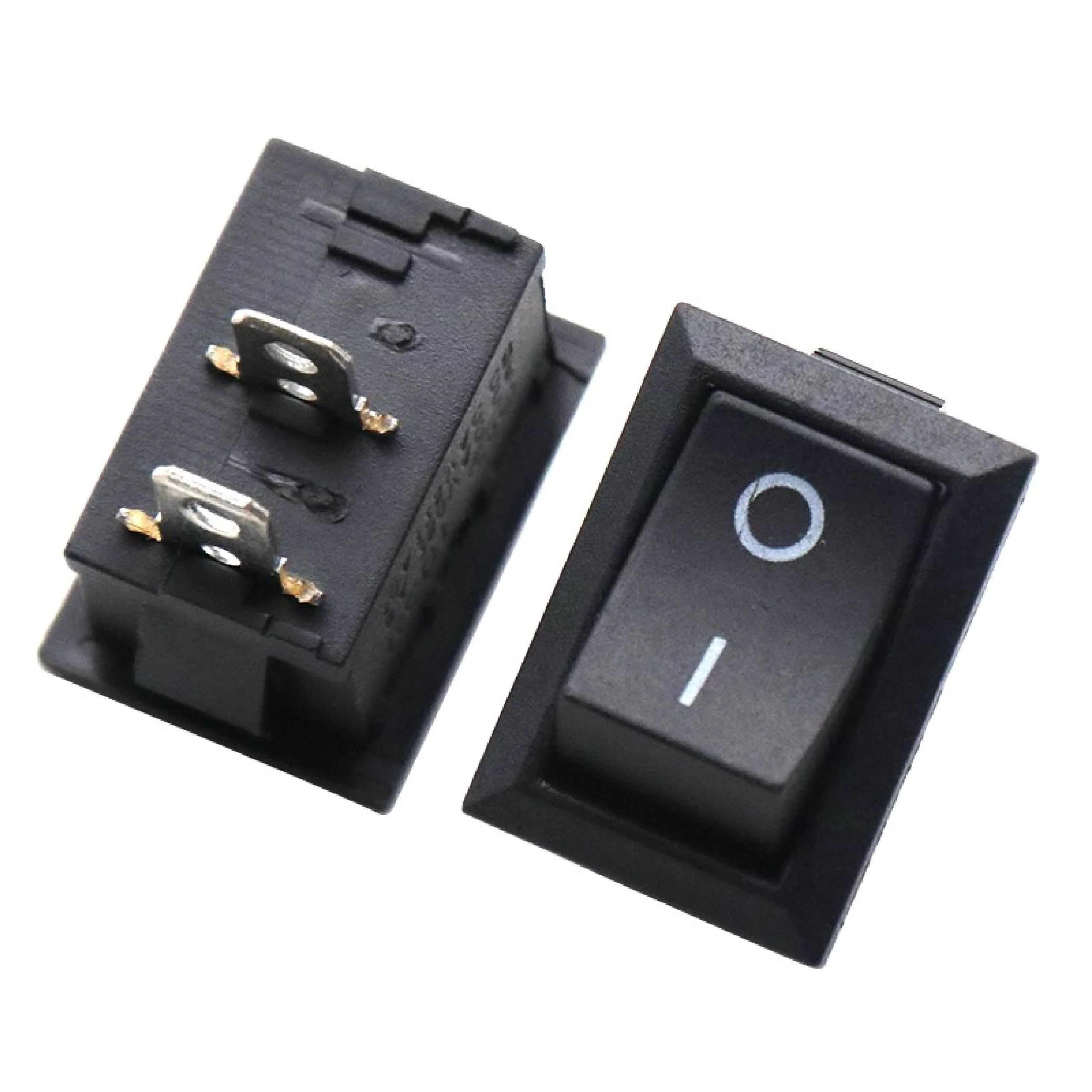 2 PIN 15x21mm 10x15mm KCD1 KCD11 Rocker ON/OFF Snap-in Mount Switch