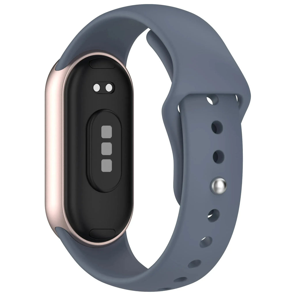 Soft Silicone Strap for Xiaomi Mi Band 10 9 8 NFC Smart Watch Sport Replaceable Bracelet Correa for Mi Band 10 Breathable Strap