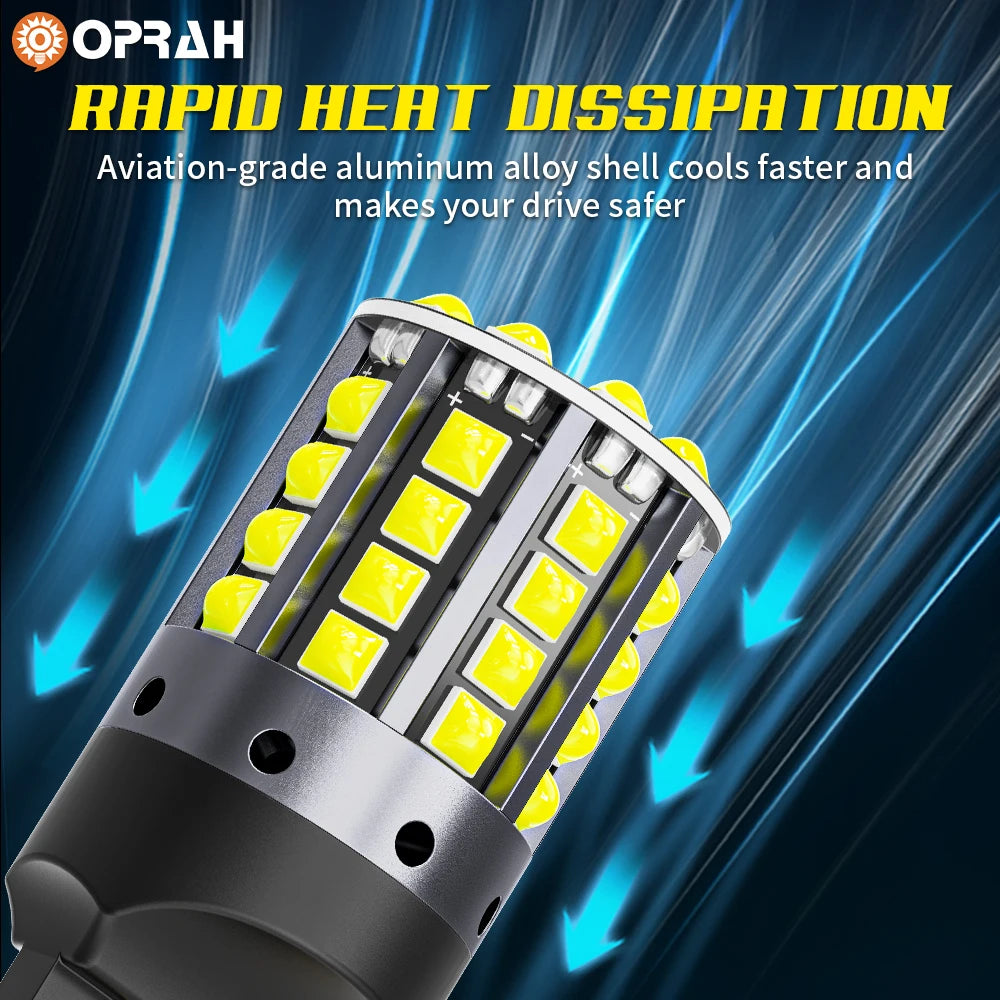 1×1156 ba15s p21w canbus bulbs py21w led turn signal yellow 7440 bulb bay15d 1157 canbus led reversing lights t20 7443 STOP LAMP