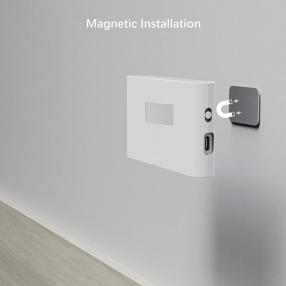 Motion Sensor Smart Led Night Light, Square Lens Eye Protection Bedside Lamp,for Wardrobe,Living Room,Bedroom,Staircase,Camping