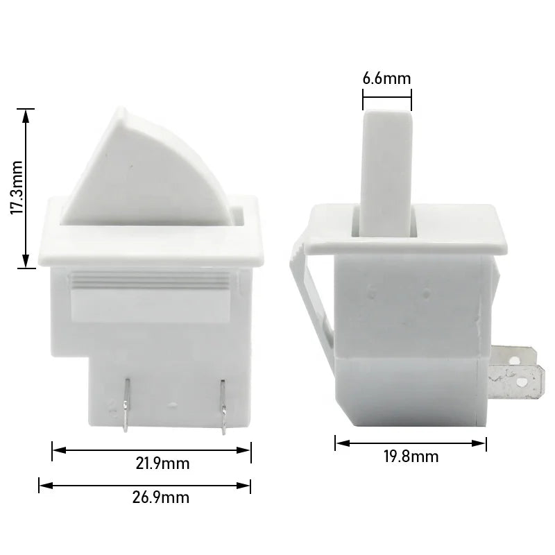 Generic Refrigerator Door Light Switch Compatible For Whirlpool NC Press Switch(1 PCS)