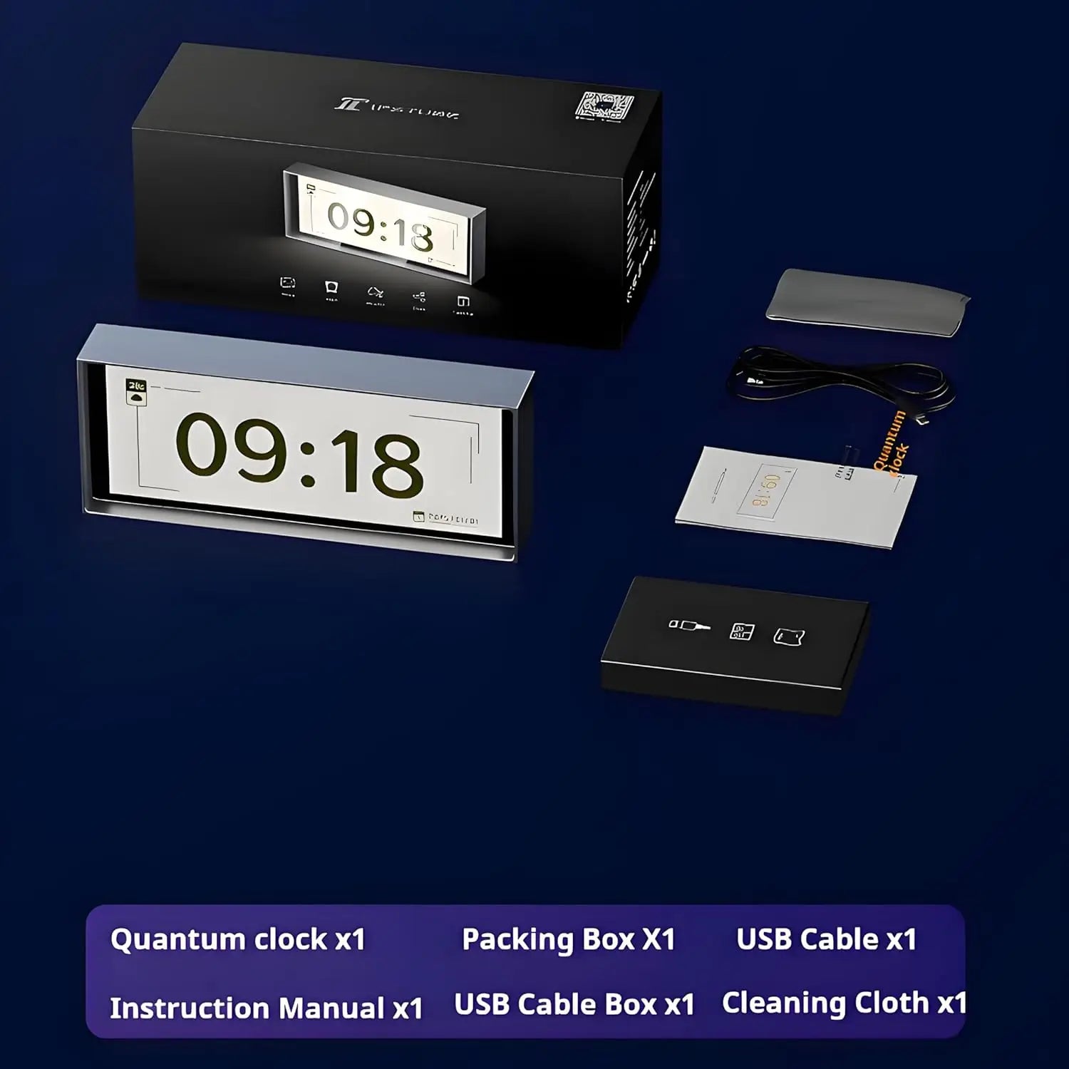 RGB Quantum Clock LED Night Light Smart IPS APP Control Color Dispaly Screen DIY Gaming Desktop Lamp For Home Decoration Gift