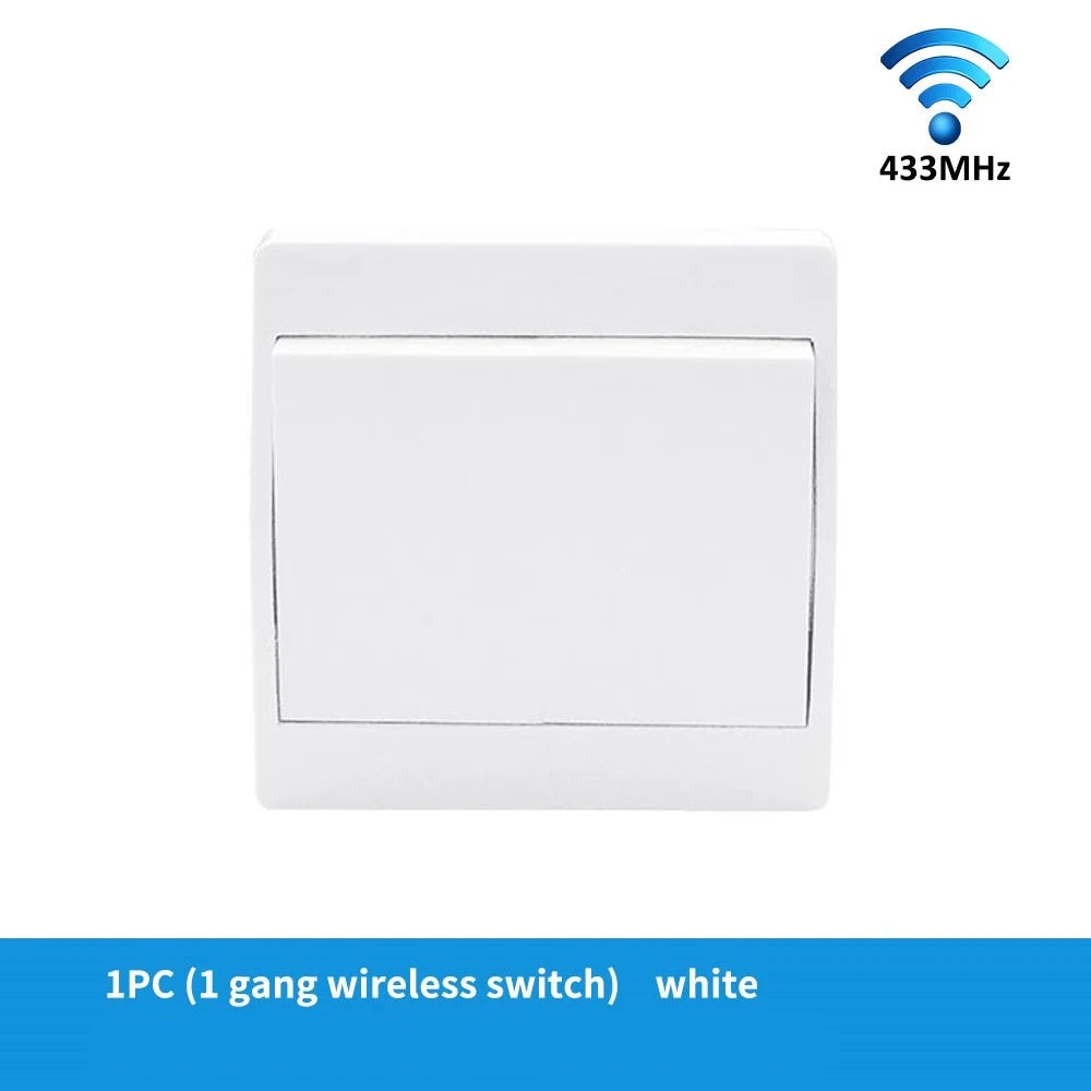 Self-Power Generation Wireless Switch IP44 Waterproof no battery household remote control Push button Wall Light switch
