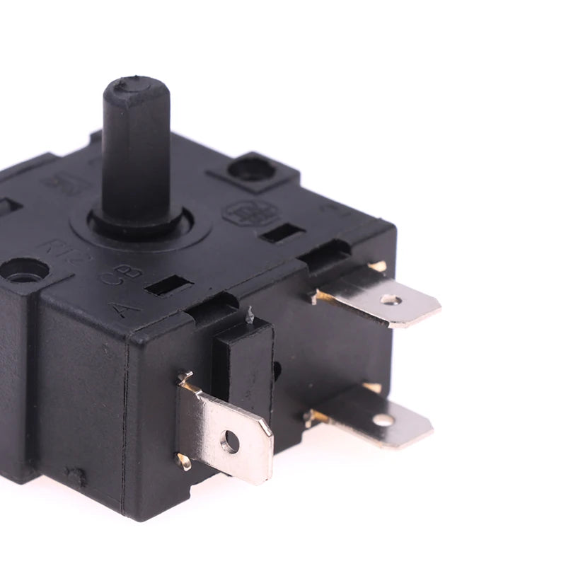 1Pcs 3/5 Pin 2/4 Position Rotary Switch Selector AC 250V 16A Radiator For Electric Room Heater