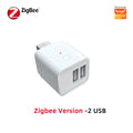 Tuya WiFi/Zigbee Smart USB Adapter Plug 1/2/3 Gang Smartlife APP Timing DIY ON/OFF Controller Works with Alexa Google Home