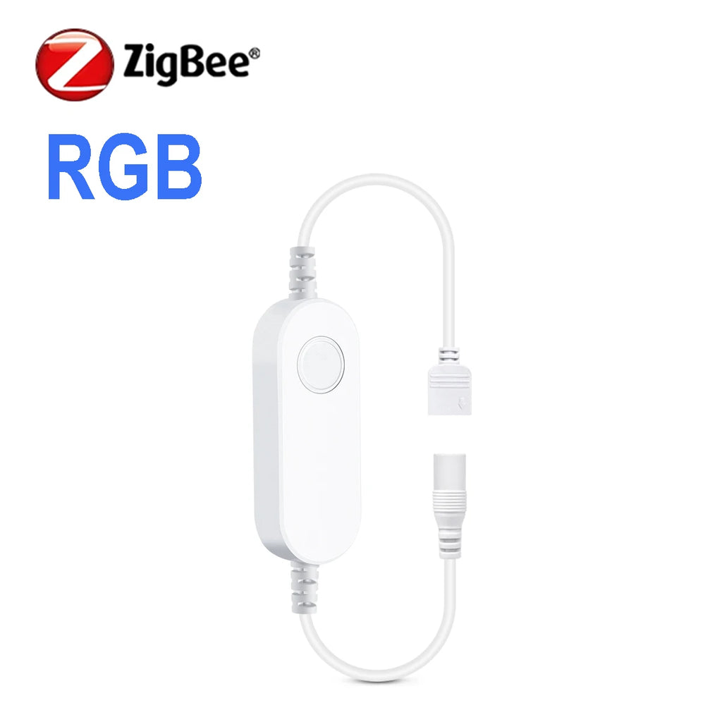 Zigbee Smart Switch for LED Light Strip DC12V 24V interruptor inteligente Alexa Google Voice Control Work with Tuya Smart Life
