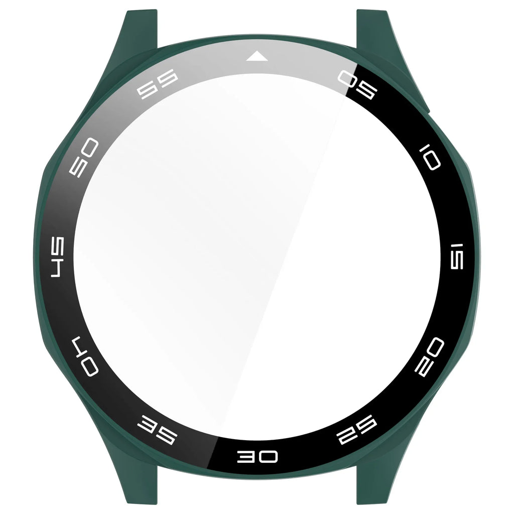 Case for Huawei Watch GT 5/GT5 Pro 46mm Tempered Glass Screen Protector&Hard PC Protective Bumper Huawei GT5 Cover Accessories