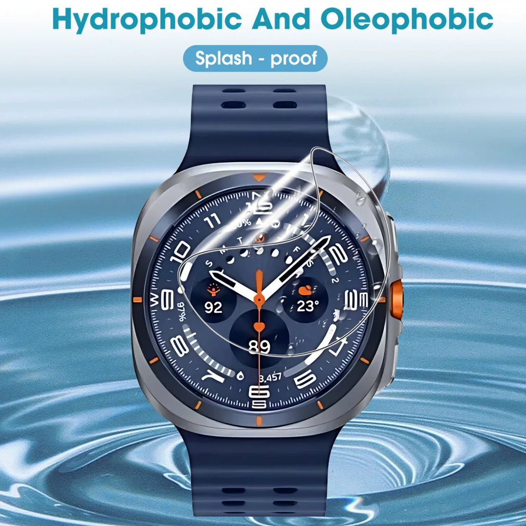 Soft TPU Protective Film for Samsung Galaxy Watch 8 40mm 44mm Smartwatch Screen Accessories Not Glass for Galaxy Watch 8 Classic