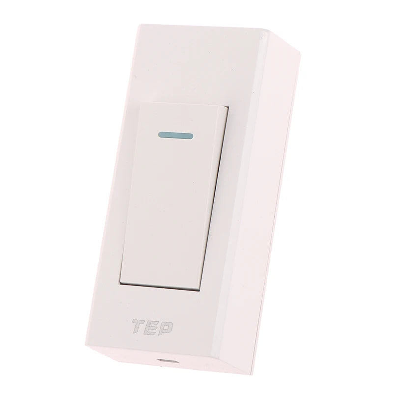 1Pc 1 Gang 2 Way Surface Mount Switch Wire Hanging Installation Bedside On/Off Control Lamp Panel Wall Light Switch