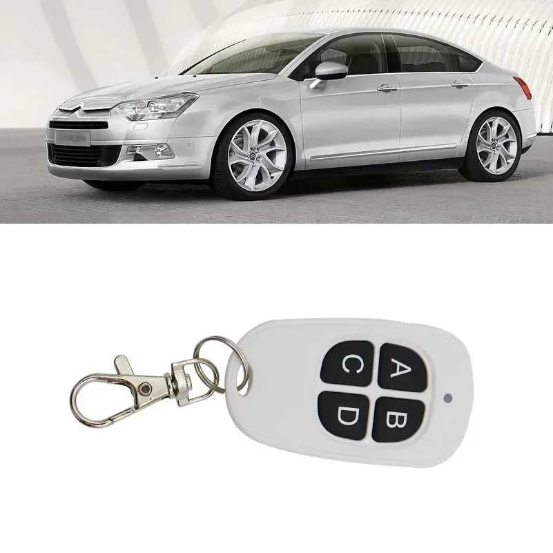 433MHz Door Remote Control  4 Keys Copy Garage  Universal Remote Control Cloning electric gate Remote Controller Duplicator Key