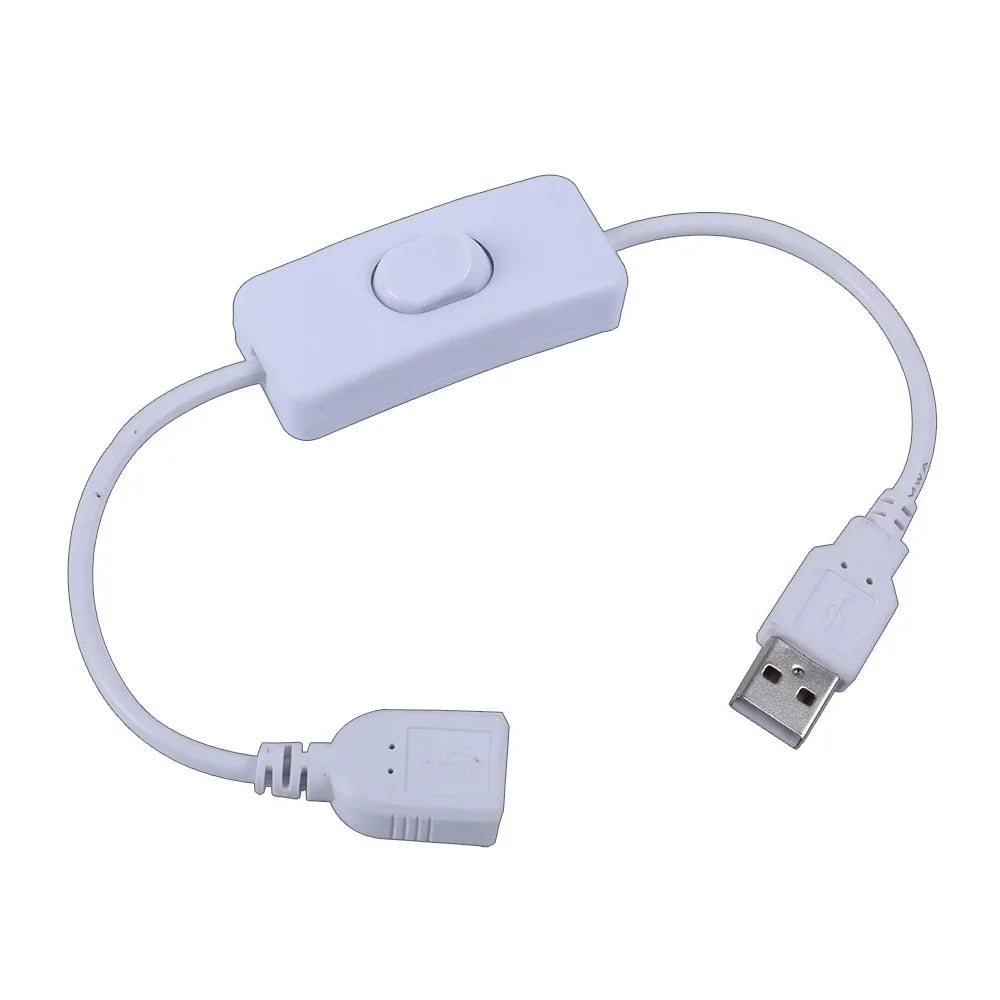 USB 5V 303 LED Switch USB cable switch cable ON OFF power device tool switch cable extension cable/extension switch Male Female