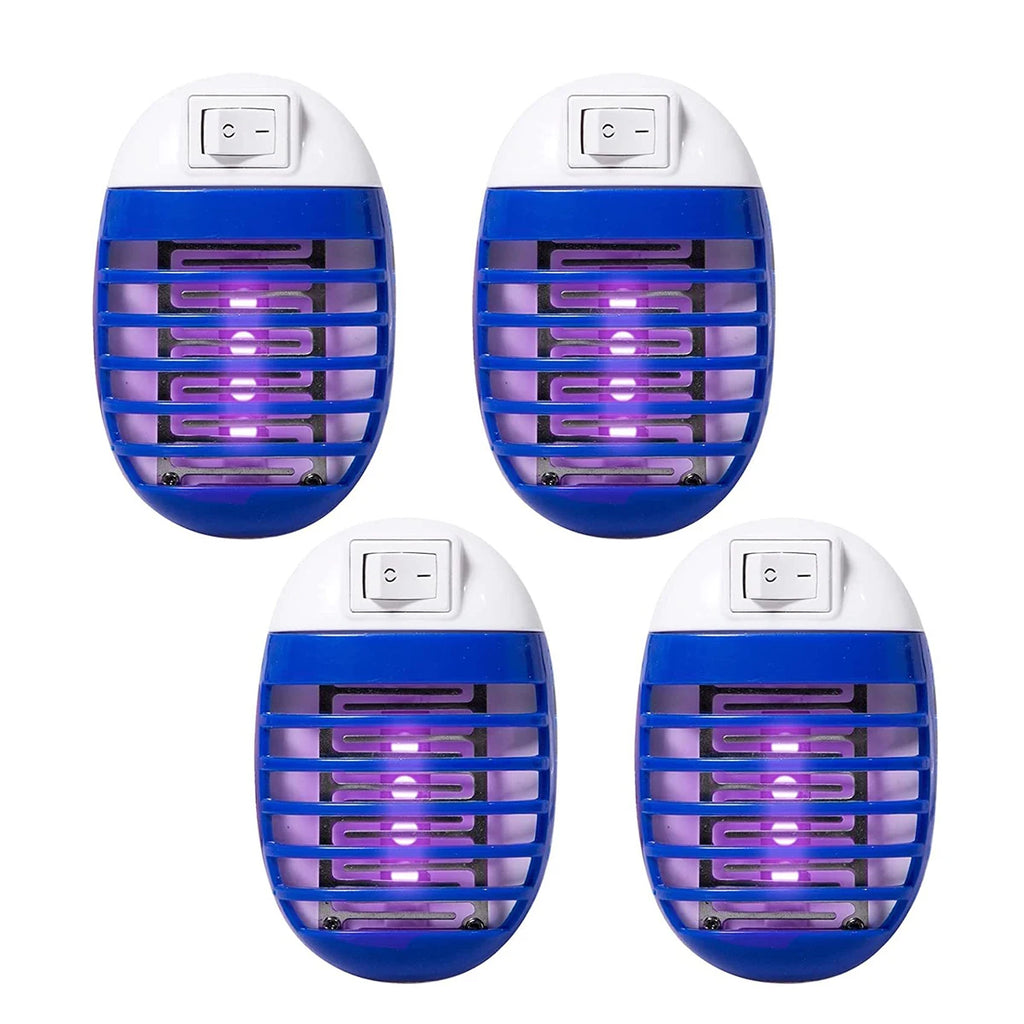 2Pcs LED Socket Mosquito Killer Lamp US/EU Plug Electric Mosquito Fly Bug Insect Trap Killer Night Lamp