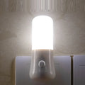LED Night Light EU/US Plug Push Button Switch Wall Socket Lamp Bedroom Bedside Lamp Baby Room Corridor Home Decor Night Lights