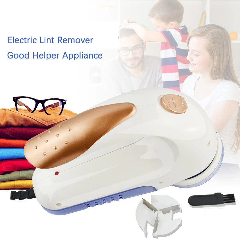 Portable Lint Remover EU Plug Electric Clothes Fuzz Shaver Lint Pellet Sweaters Curtains Carpet Clothing Lint Pellet Cut Machine