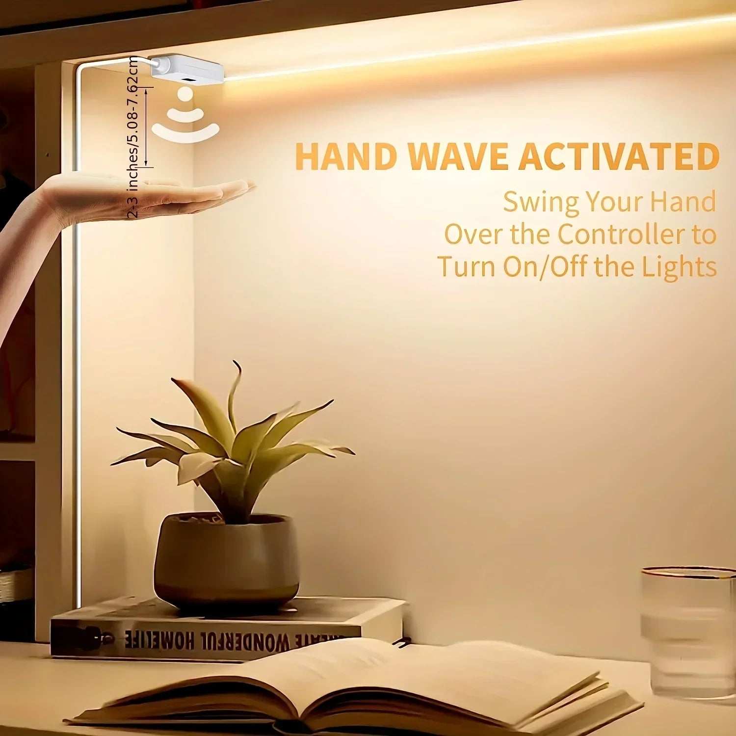 LED Strip Light Hand Sweep Sensor 5V USB 2835 Dimmable Diode Lights TV Backlight Festoon Cabinet Lamp Home Decoration Lighti