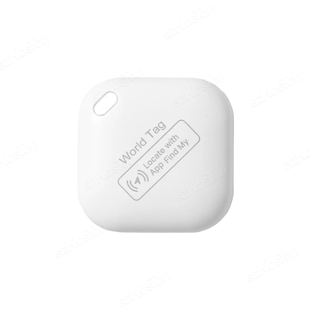 Global GPS Locator Mini Smart Tag Works with iPhone Find My APP Anti Lost Reminder Device Tracker for Car Wallet Key Finder