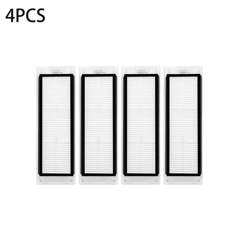 For Xiaom Roborock S5 S50 S51 S55 S6 S60 S6 Pure Vacuum Cleaner Accessories HEPA Filter Mop Cloth Side Main Brush Spare Parts