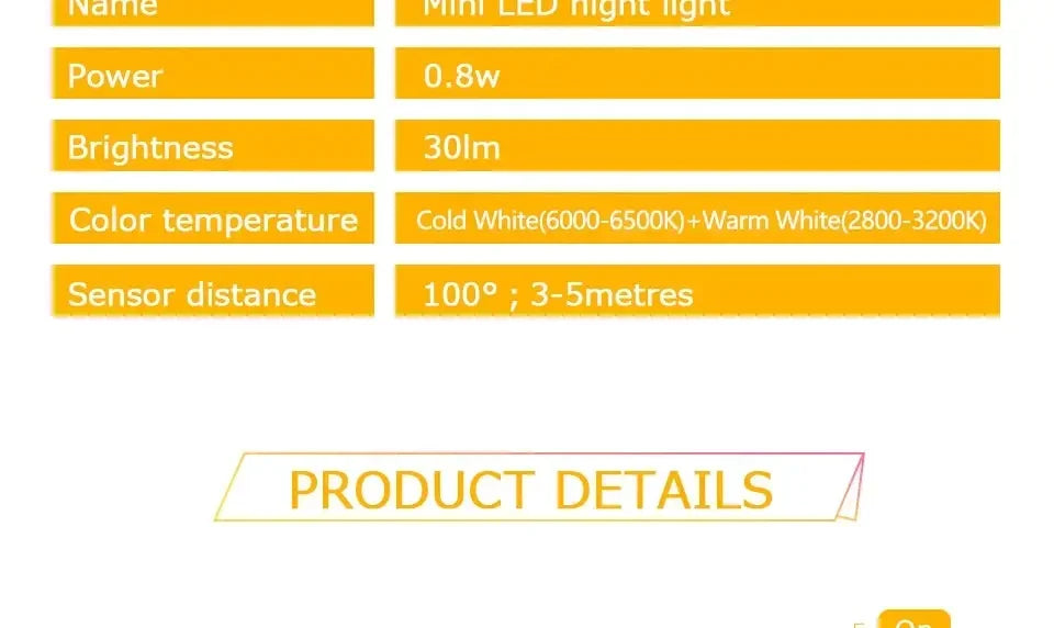EU US Socket Led Night Light with Motion Sensor AC 85-265V PIR Human Induction Lamp 3 Colors Plug in Wall for Bedroom Hallway