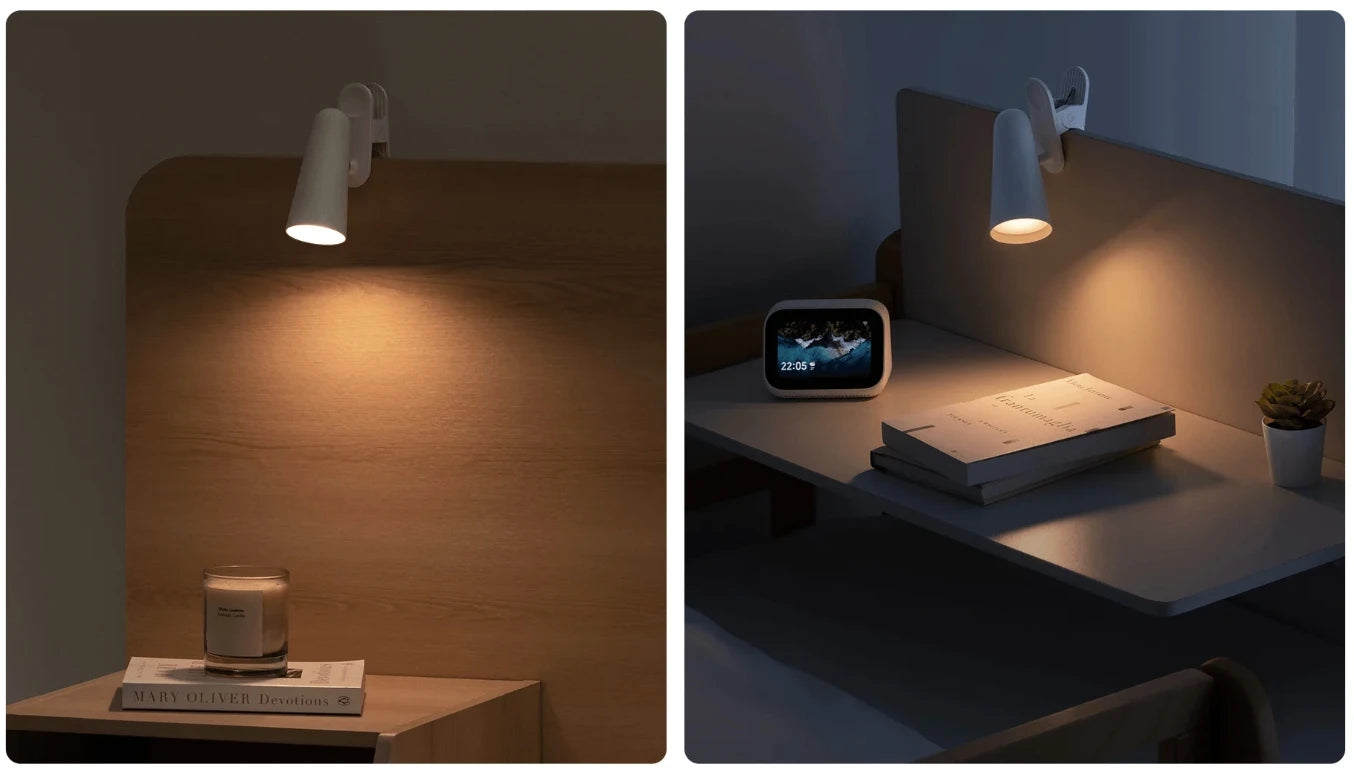 NEW Mijia Multifunction Desk Lamp Type-c Rechargeable 3 In 1 Portable Reading Table Rendering Light Clip Lamp Flashlight CN