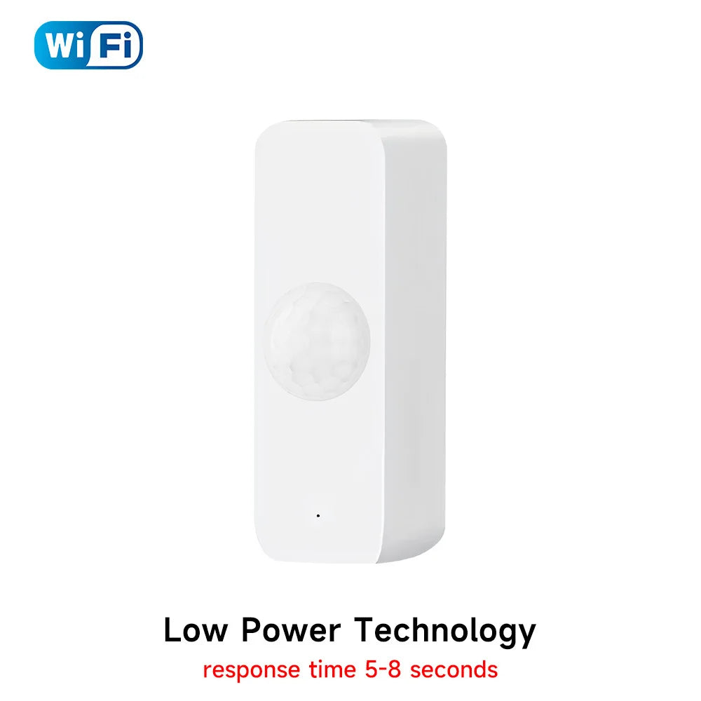 Tuya WiFi Zigbee PIR Motion Sensor Smart Home Human Body Infrared Detector Security Smart Life Works With Alexa Google Home