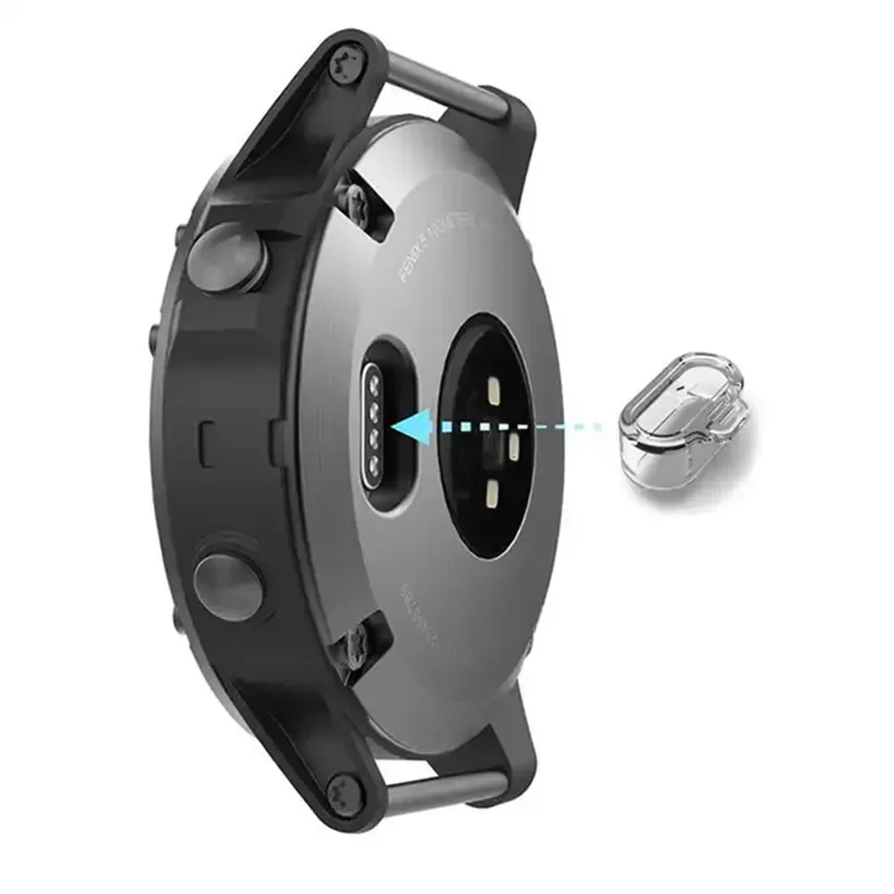 For Garmin Fenix 8 E 7 7X 6 6X Pro Dustproof Plug Cover For Garmin Fenix 5 Plus Epix Pro Gen 2 Silicone Stopper Anti-dust Plug
