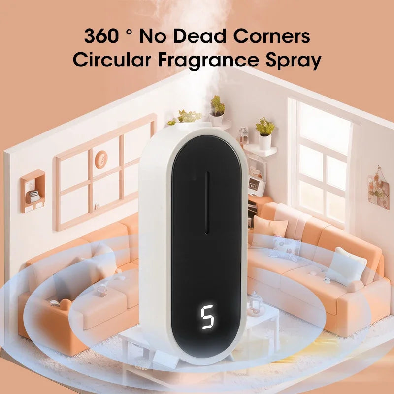 Ultrasonic Essential Oil Diffuser, Portable Aromatherapy Machine with 50ml Water Tank, Humidifier for Home Bedroom Office