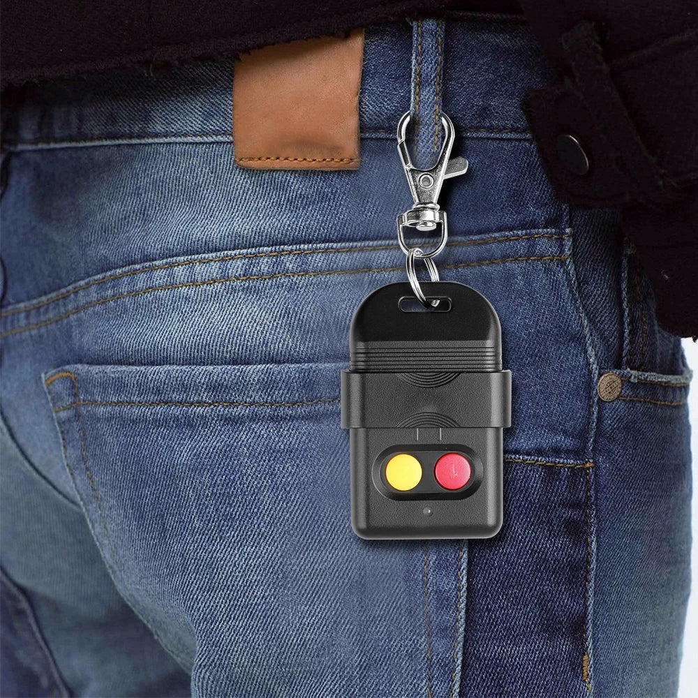 8 Dip Switch 433Mhz 330mhz Smart Copy Remote Control Fixed Code 2 CH Duplicator For Gate Garage Door Opener or Alarm System