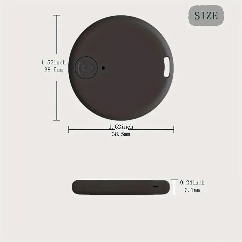 Mini Fashion Smart Pets Bluetooth 5.0 GPS Tracker Anti Lost Alarm Smart Tag Wireless Child Bag Wallet Key Luggage Finder Locator