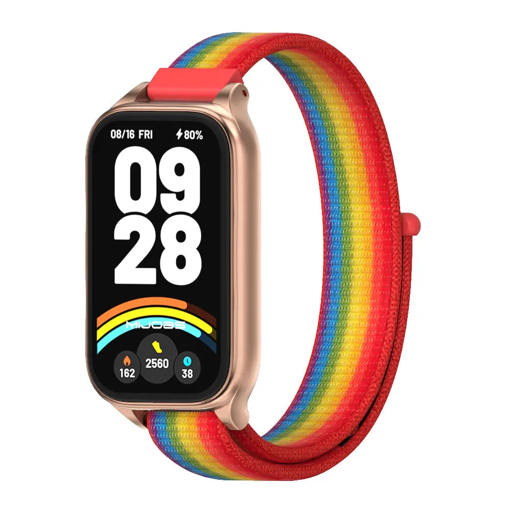 Strap for xiaomi Mi band 9 Active Bracelet Global Version Silicone Waterproof Wristband Mi Smart Band 9 Active Strap