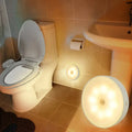 Smart LED Night Light with Motion Sensor, USB Rechargeable Bedside Lamp for Living Room, Hallway, Pathway, Toilet, Home Lighting