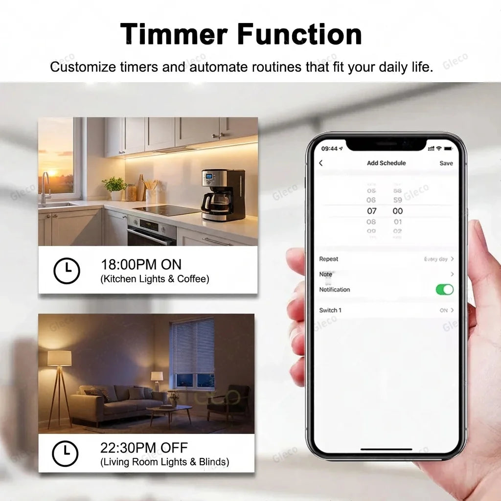 Tuya Zigbee 3.0 16A Smart Mini Switch Module DIY 2 Way Control 1/2CH Smart Home Relay Automation Breaker For Alexa Google Home