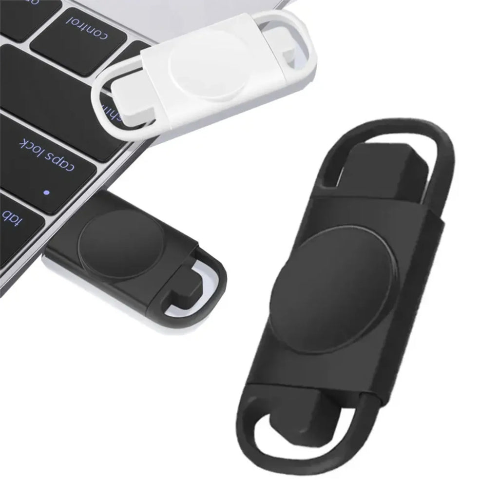 2 in 1 USB and Type C Ports Smart Watch Wireless Charger Pad For Apple Watch Series 11 10 9 8 7 6 5 4 3 SE Fast Charging Stand