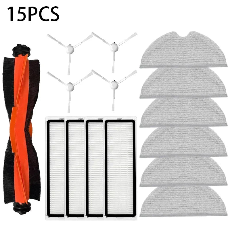 Accessories Kit For Xiaomi 1C/2C/1T Dreame F9, Mijia 1C STYTJ01ZHM Detachable Main Brush Vacuum Cleaner,  Main Brush, Filter, Si
