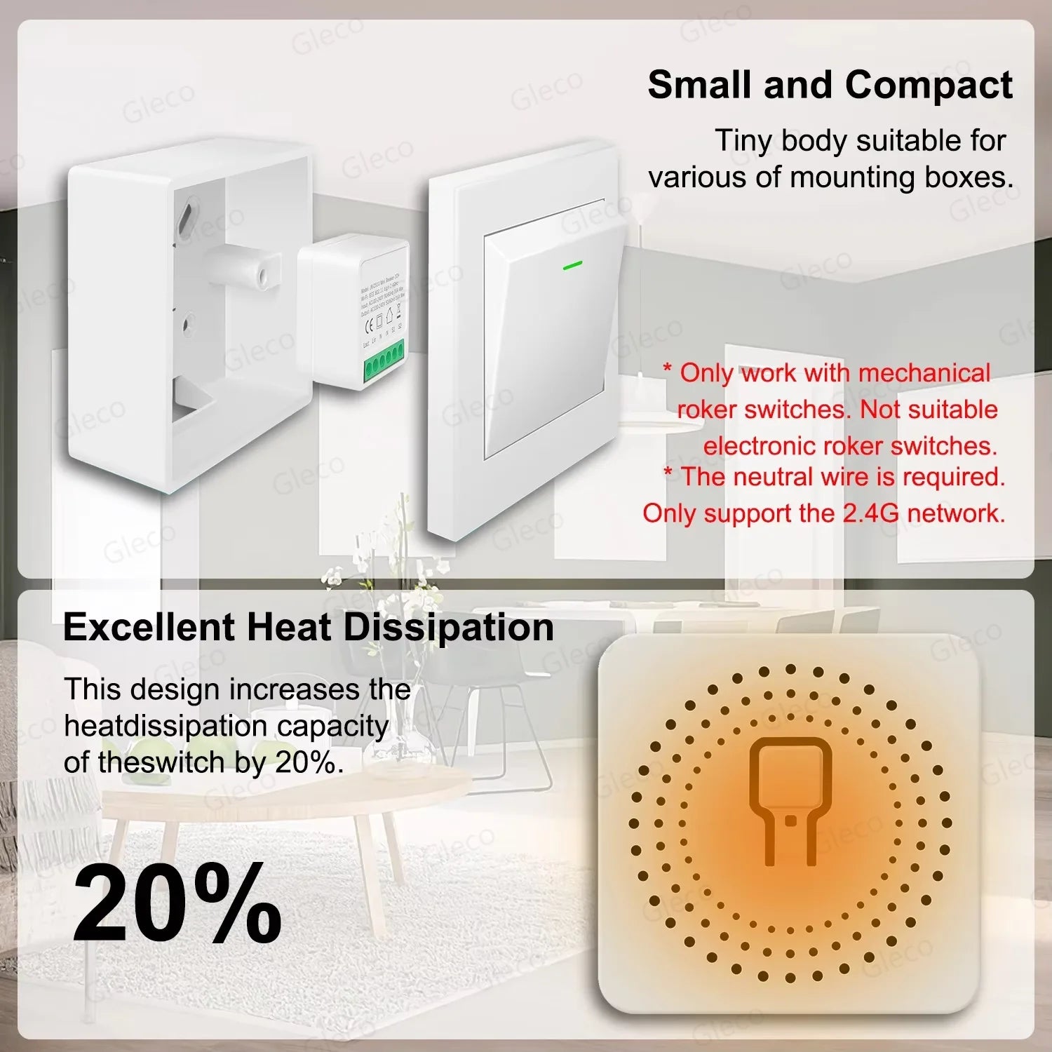 Tuya Zigbee 3.0 16A Smart Mini Switch Module DIY 2 Way Control 1/2CH Smart Home Relay Automation Breaker For Alexa Google Home