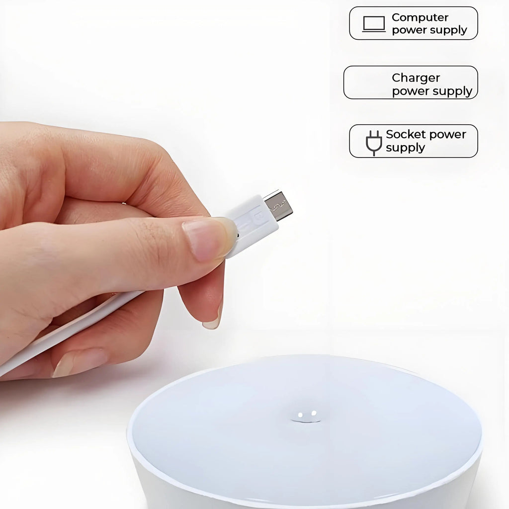 5pcs Wireless LED Night Light Motion Sensor Lamp USB NightLights for Bedroom Kitchen Stair Hallway Wardrobe Lighting Cupboard