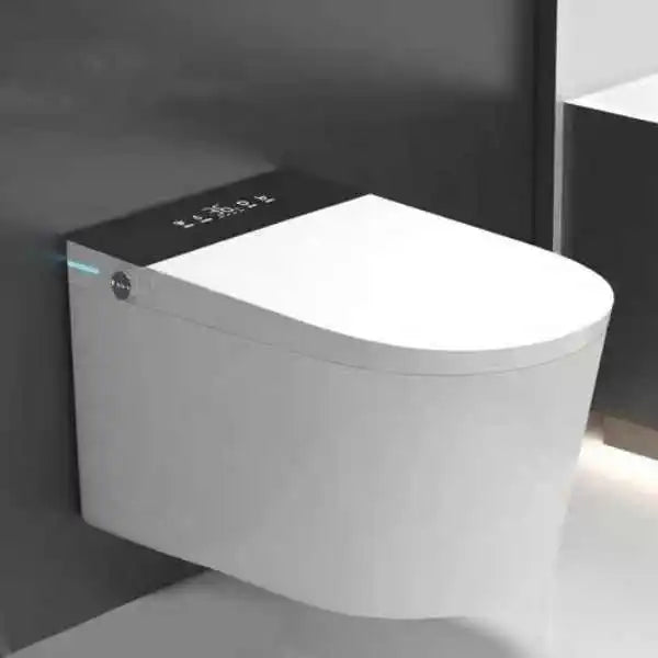 Smart Wall-Mounted Automatic Heating Toilet Intelligent Household Unit With Advanced Seat Heating And Smart Hanging Feature